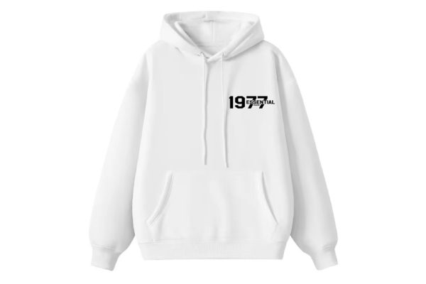 1977 Essentials Hoodie Timeless White Classic