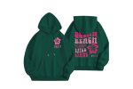 Shop the Wild Wave 1977 Essentials Graphic Hoodie Green Shop the Wild Wave 1977 Essentials Graphic Hoodie blue for ultimate comfort and retro style.