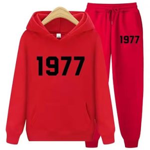 Explore the 1977 Essentials Women's Tracksuit Collection in Red. Bold colors, comfort, and performance for active women.