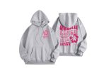 Shop the Wild Wave 1977 Essentials Graphic Hoodie Greyfor ultimate comfort and retro style.