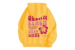 Wild Wave 1977 Essentials Graphic Hoodie Yellow