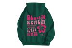 Wild Wave 1977 Essentials Graphic Hoodie Green