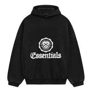 Shop the ESSENTIALS Heavy Fleece Vintage Shrunken Hoodie Black. Soft fabric, adjustable hood, and everyday comfort and style.