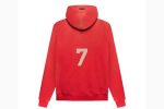 7 Essentials Hoodie Red
