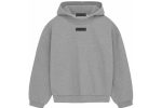 The Essentials Pullover Hoodie (FW23) in Dark Heather Oatmeal offers ultimate comfort and style with a relaxed fit adjustable hood and classic pocket design