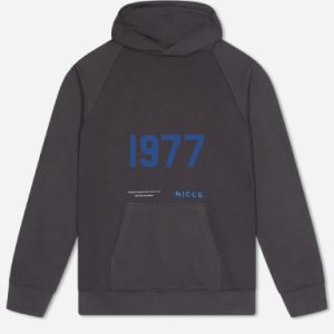 1977 NICCE Men Script Essentials Hoodie featuring premium comfort iconic branding and timeless style. Perfect for everyday ultimate versatility.