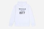 1977 NICCE Mens Logo Hoodie White