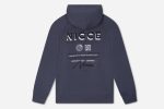 1977 NICCE Mens Multi Graphic Script Hoodie Navy