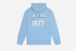 1977 NICCE Mens World Essentials Hoodie Blue