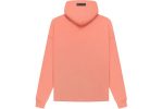 Essentials Relaxed Hoodie Coral
