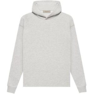 Discover the Essentials Relaxed Hoodie in Light Oatmeal. Soft, comfortable, and perfect for everyday wear with a laid-back fit.