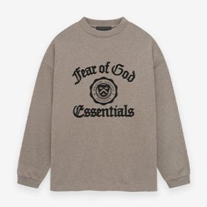 Shop the 1977 Essentials Jersey Long Sleeve Tee in Heather Gray. Soft, breathable fabric, classic fit, and versatile style for everyday wear. Made in the USA.