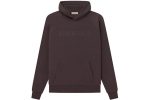 The Essentials Hoodie Plum combines soft cotton blend fabric, a relaxed fit, and an adjustable hood for everyday comfort.