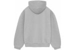 Essentials Hoodie Light Heather Grey/Garden Yellow
