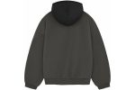 Essentials Nylon Fleece Hoodie Ink/Jet Black