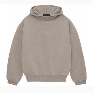 The Essentials Hoodie in Core Heather Gray combines comfort and style, featuring a relaxed fit and premium fabric for everyday wear.