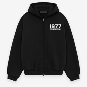 Shop the 1977 Essentials Heavy Fleece Full-Zip Hoodie for warmth, style, and versatility. Perfect for layering and everyday casual wear.