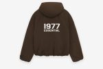 Shop the 1977 Essentials Military Nylon Hooded Bomber Cozy fleece fabric, adjustable hood, and a versatile wardrobe essential for every season.