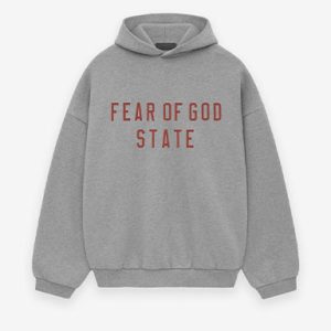 1977 Essentials Fleece Hoodie in Gray
