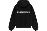 Essentials Kids Fleece Hoodie (FW24) Black