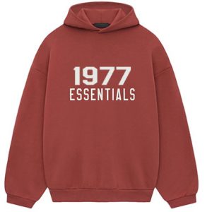 Shop the 1977 Essentials Kids Fleece Hoodie Crimson Cozy fleece fabric, adjustable hood, and a versatile wardrobe essential for every season.