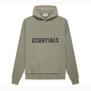 Essentials Knit Pullover Hoodie Pistachio