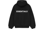 Essentials Fleece Hoodie (FW24) Black