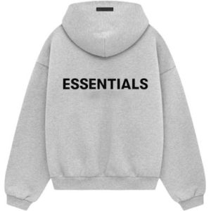 Essentials Kids Fleece Hoodie Light Heather Gray
