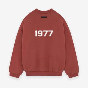 Shop the 1977 Essentials Fleece Crewneck in Dark Heather. Designed for comfort and style, this soft fleece sweatshirt is perfect for everyday wear and relaxation.