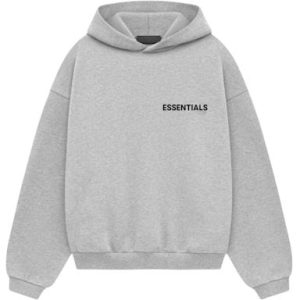 Shop the ESSENTIALS Kids Fleece Hoodie Light Heather. Soft fabric, adjustable hood, and everyday comfort and style.