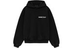 The Essentials Kids Fleece Hoodie (FW24) in Black offers warmth, comfort, and style with its soft fleece fabric and relaxed fit for everyday wear.