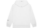Essentials Pullover Hoodie Applique Logo White