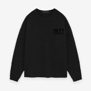 Shop the Heavy Waffle Crewneck Sweater in Dark Heather. Soft, durable, and warm with a unique waffle texture. Perfect for casual, everyday wear.
