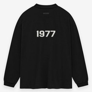 Shop the 1977 Essentials Jersey Long Sleeve Tee. Soft, breathable fabric, classic fit, and versatile style for everyday wear. Made in the USA.